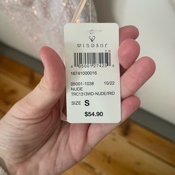 WINSDOR NWT one shoulder formal dress - Picture 4 of 4